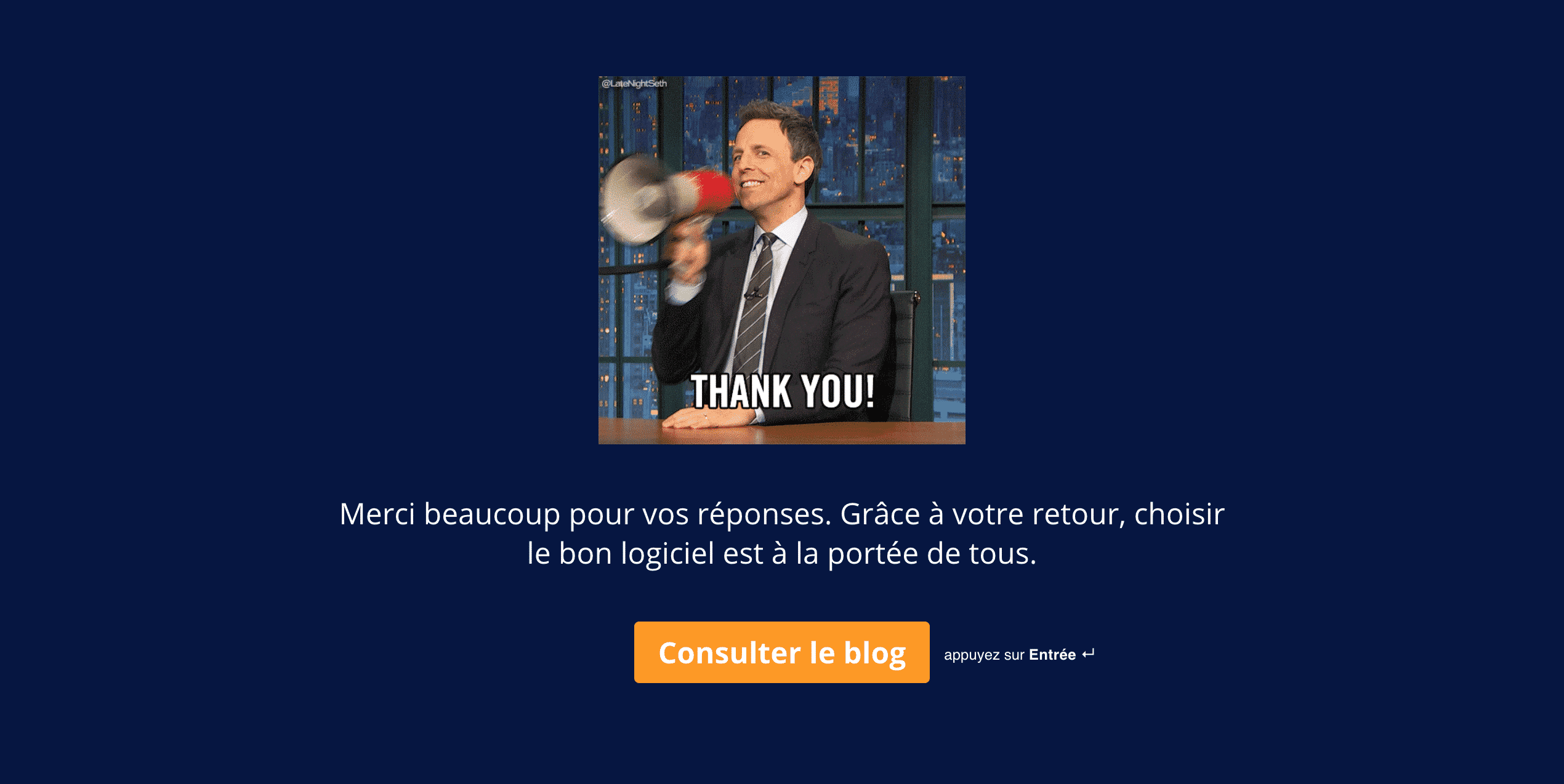 Exemple de questionnaire de satisfaction