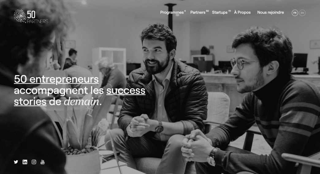 50 partners incubateur paris