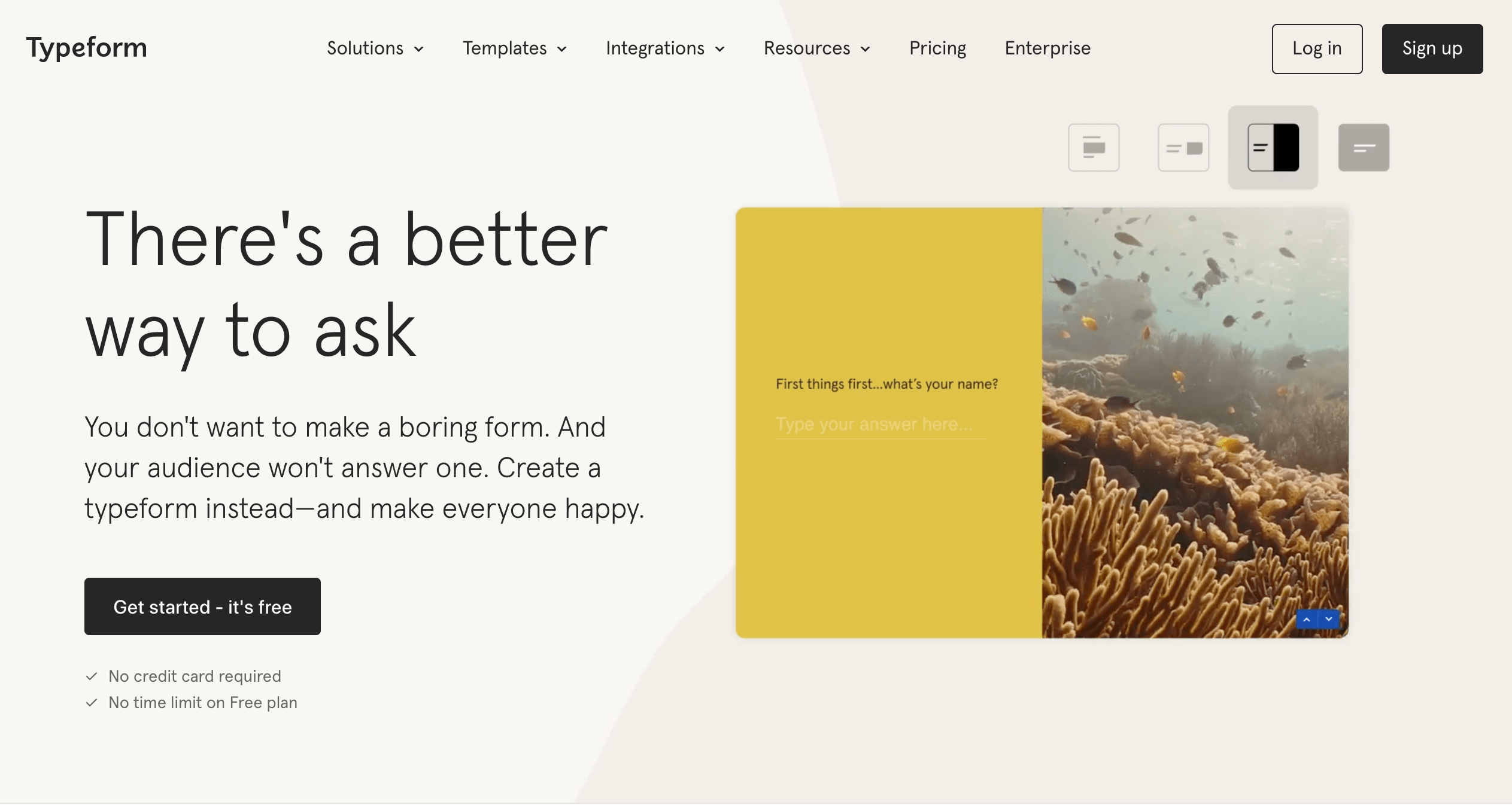 logiciel questionnaire de satisfaction typeform
