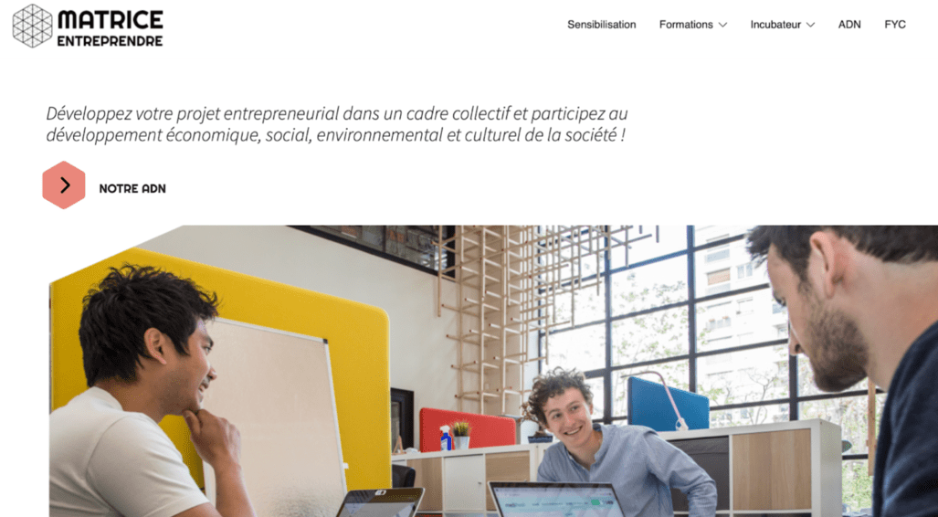 matrice incubation à paris