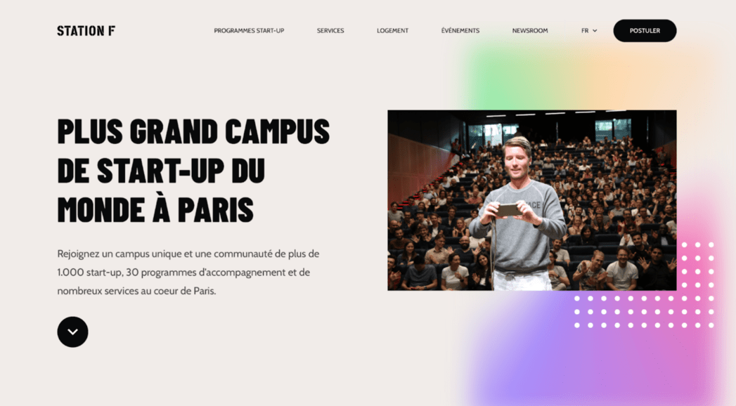 station f incubateur parisien