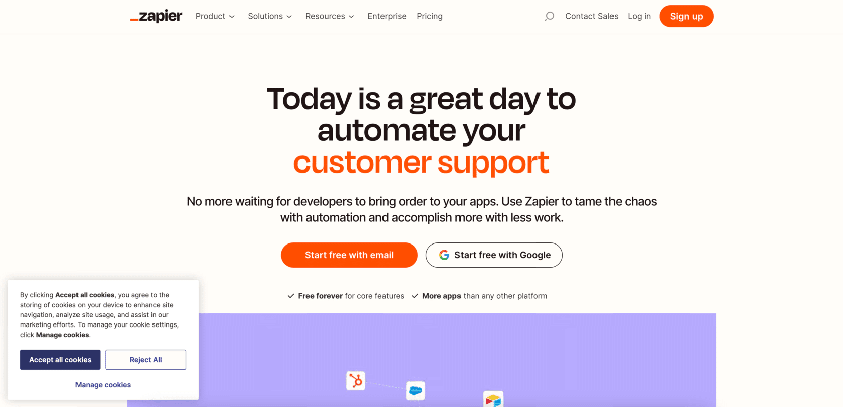 Zapier outil no code