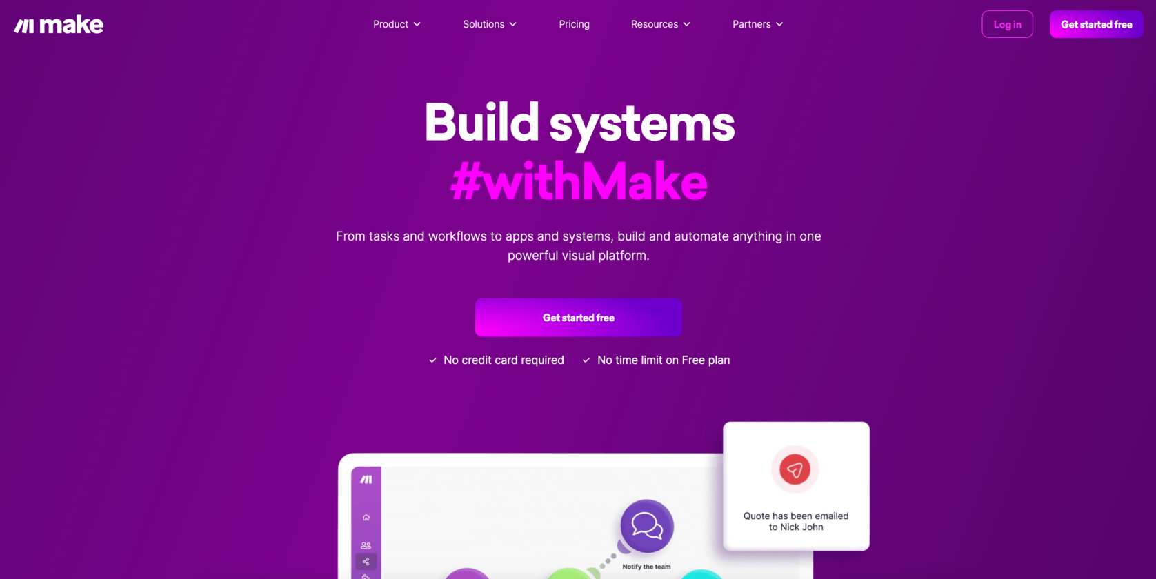 make outil nocode