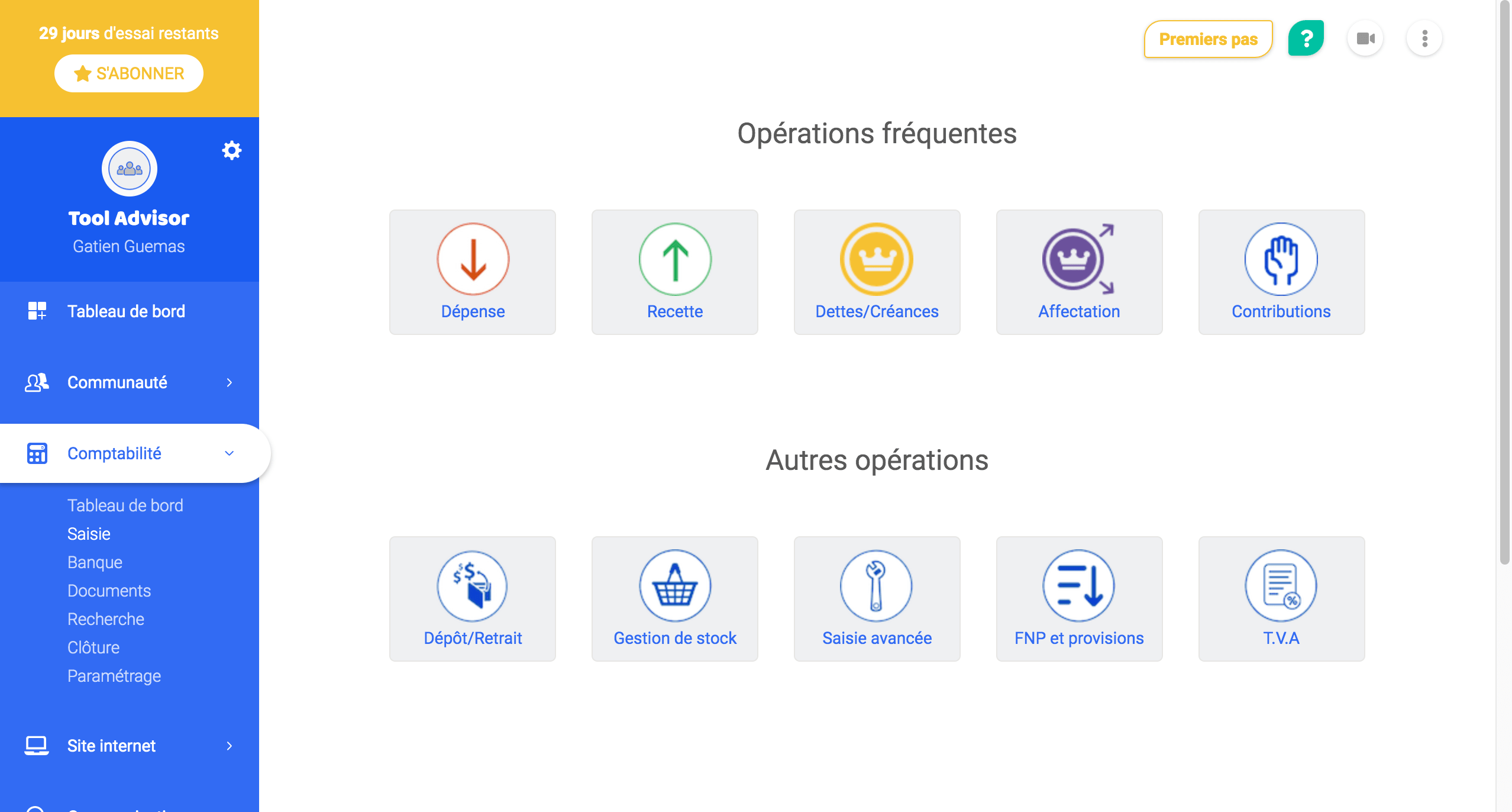 AssoConnect Comptabilite