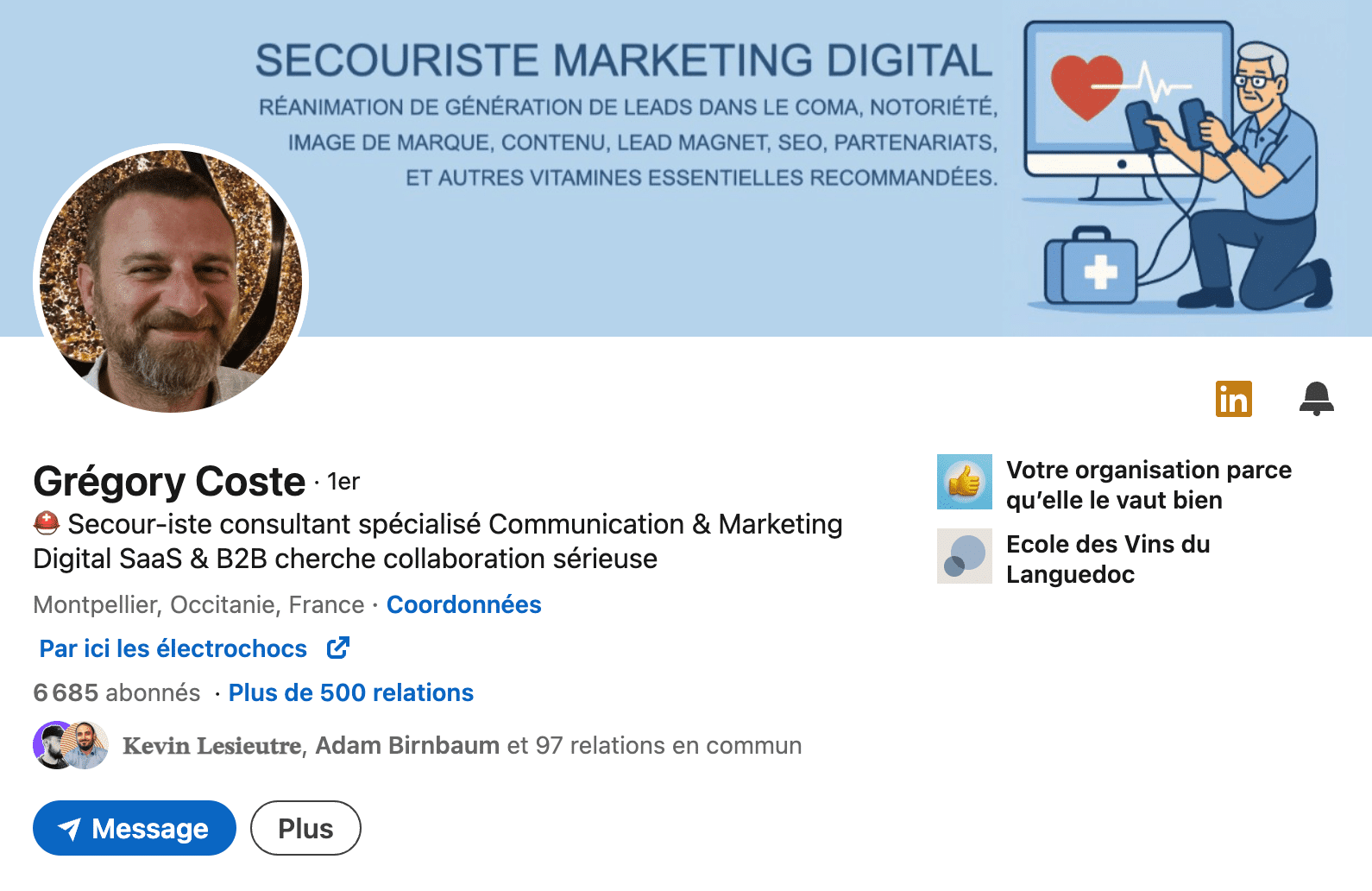 Gregory Coste Consultant SEO SaaS
