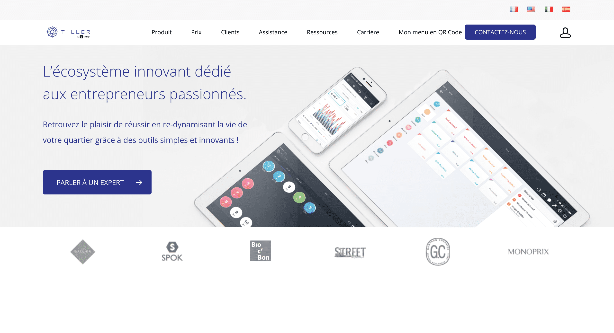 Tiller Logiciel de caisse boulangerie