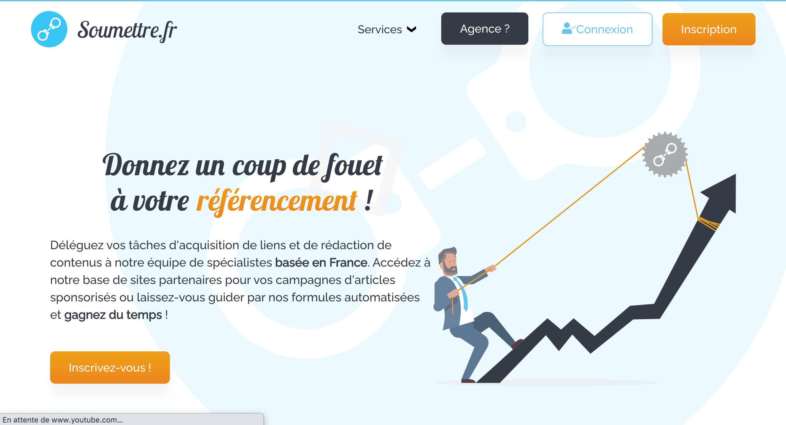 soumettre achats de liens