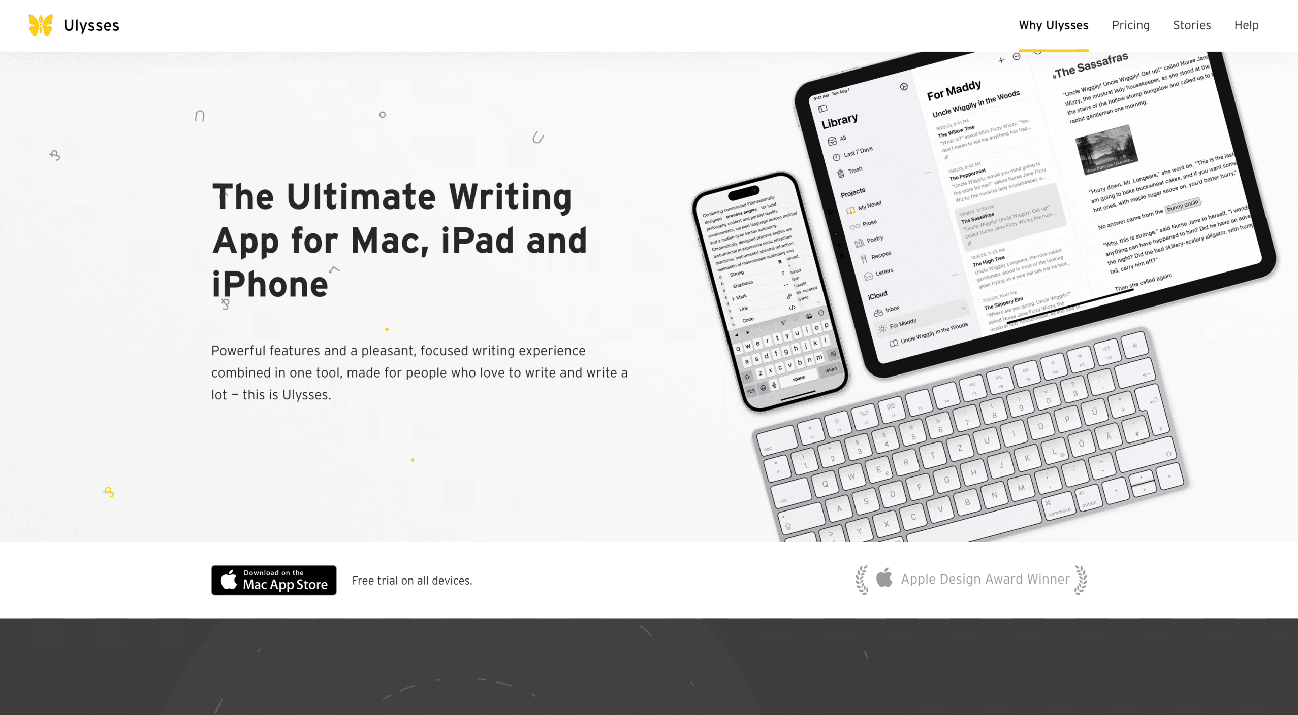 Ulysses notes en ligne