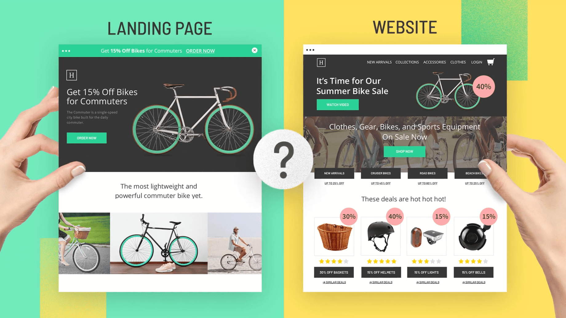 landing page cms