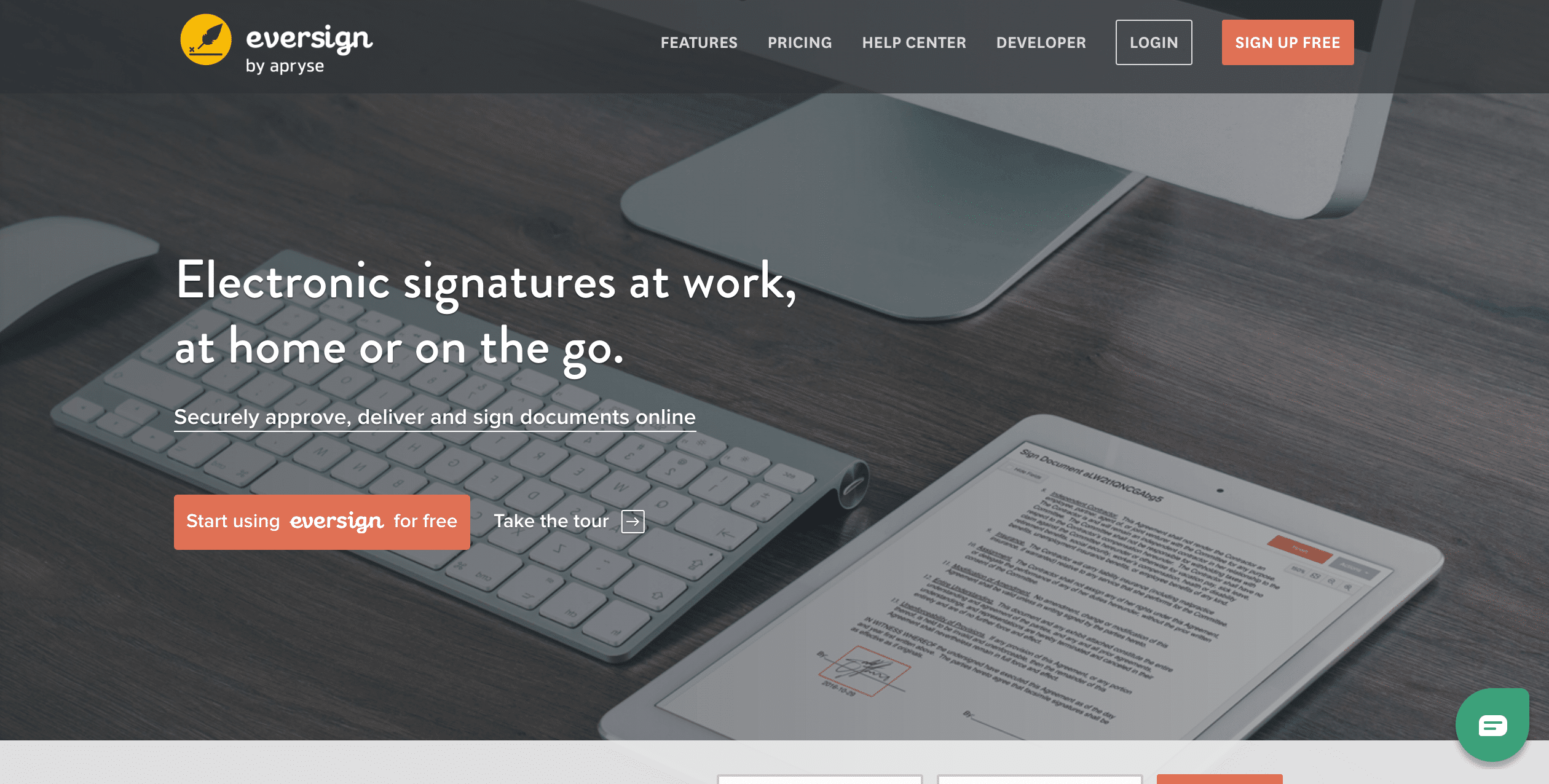 Eversign offre gratuite