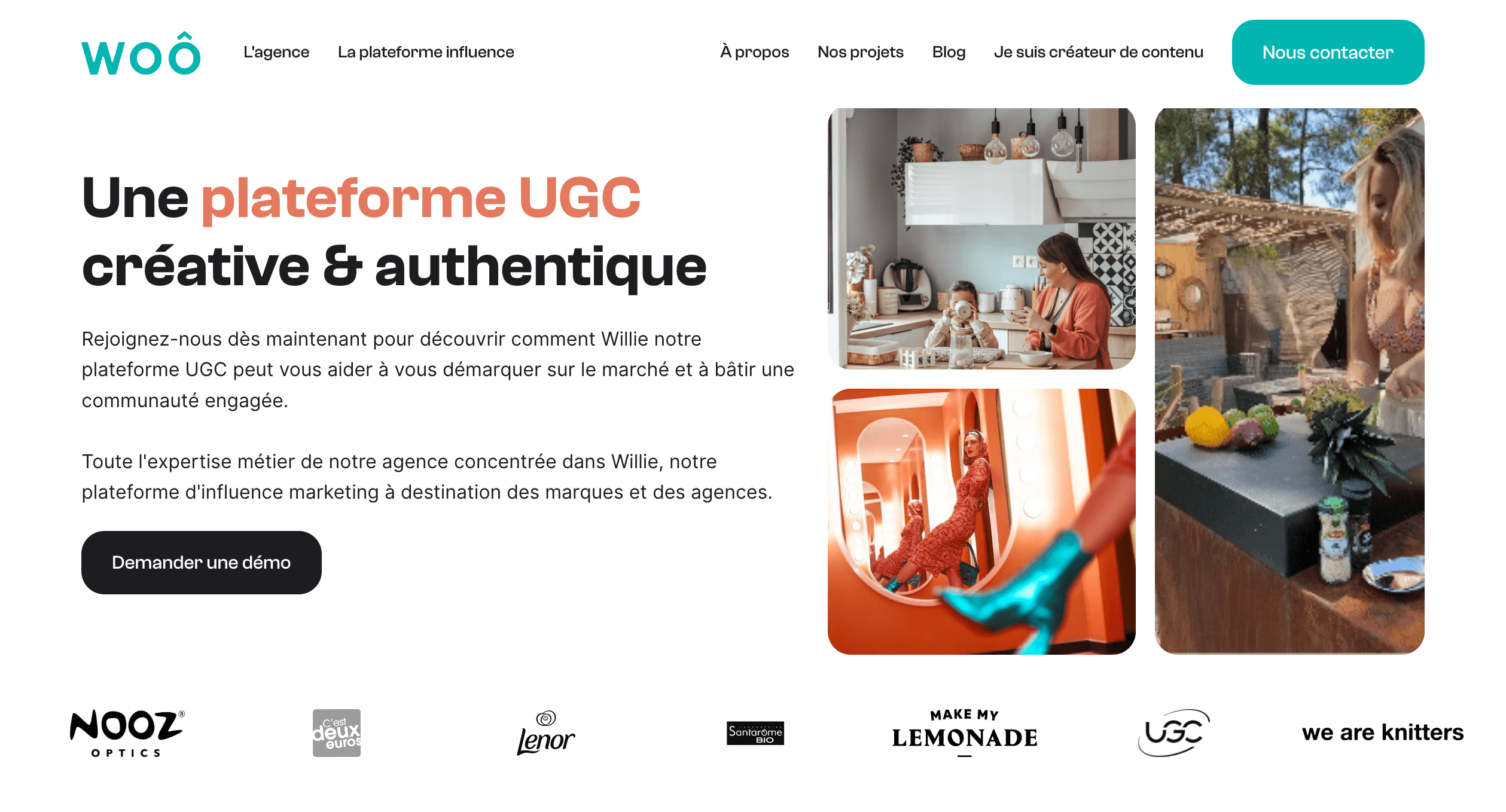 plateforme UGC woo