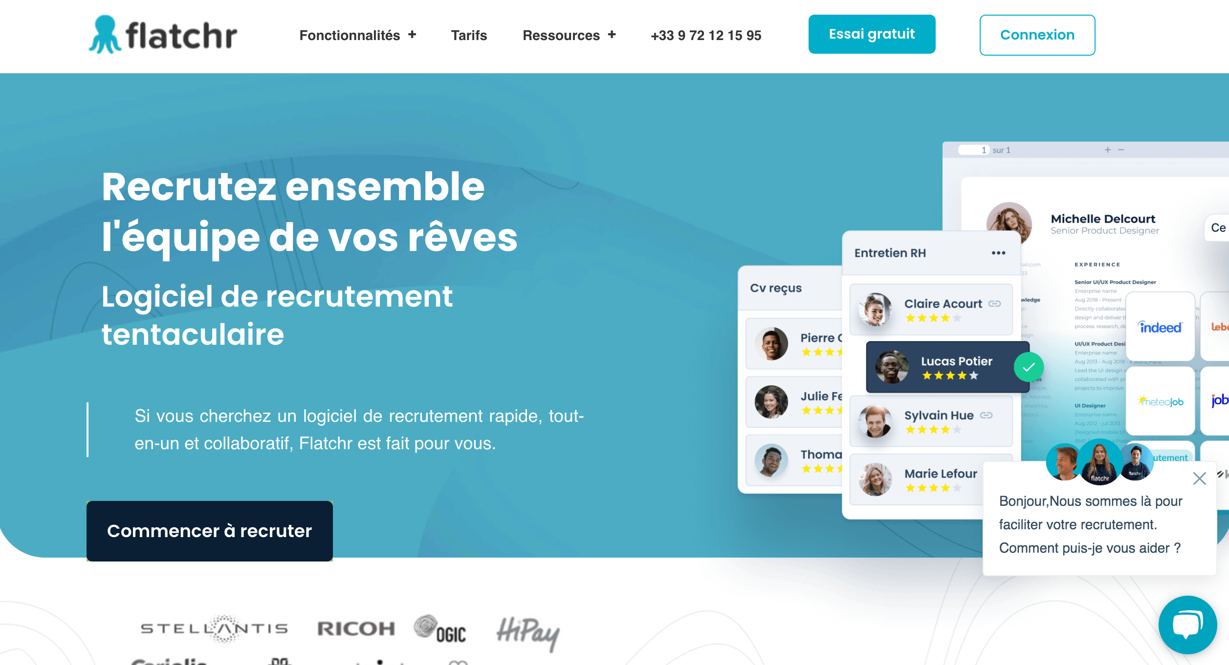 Flatchr logiciel de recrutement