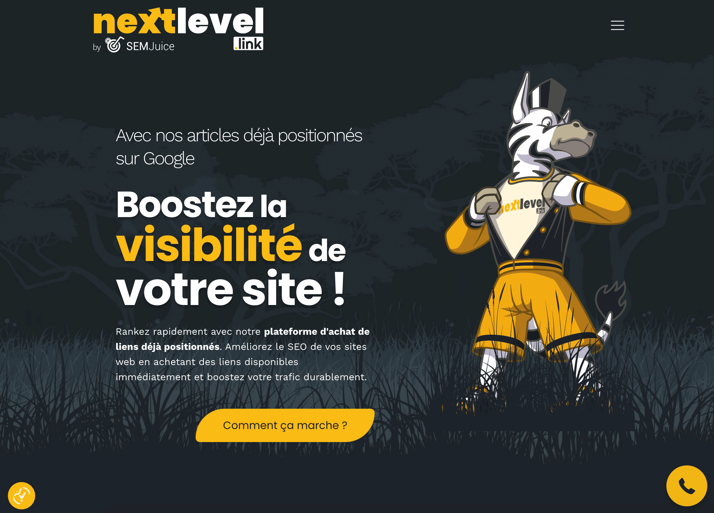 NextLevel achat de liens