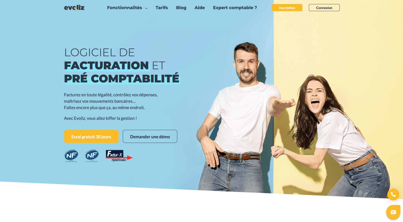 Evoliz logiciel de facturation comparatif