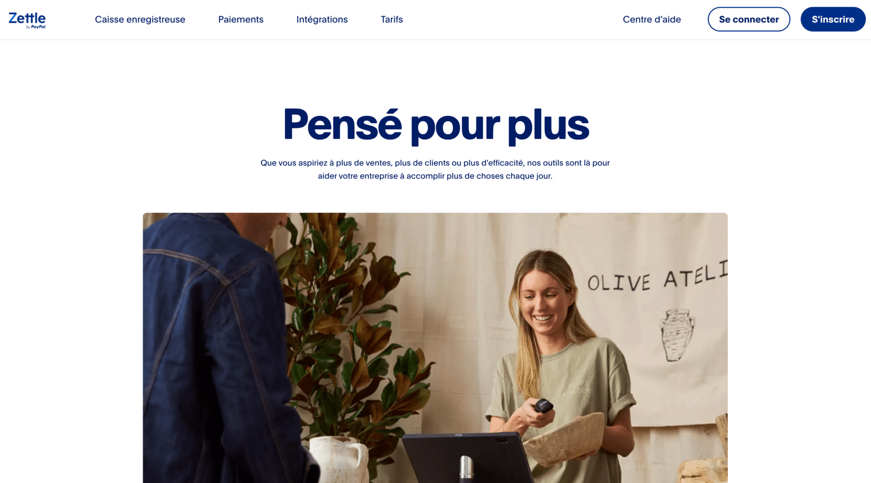 Zettle by PayPal caisse enregistreuse en ligne
