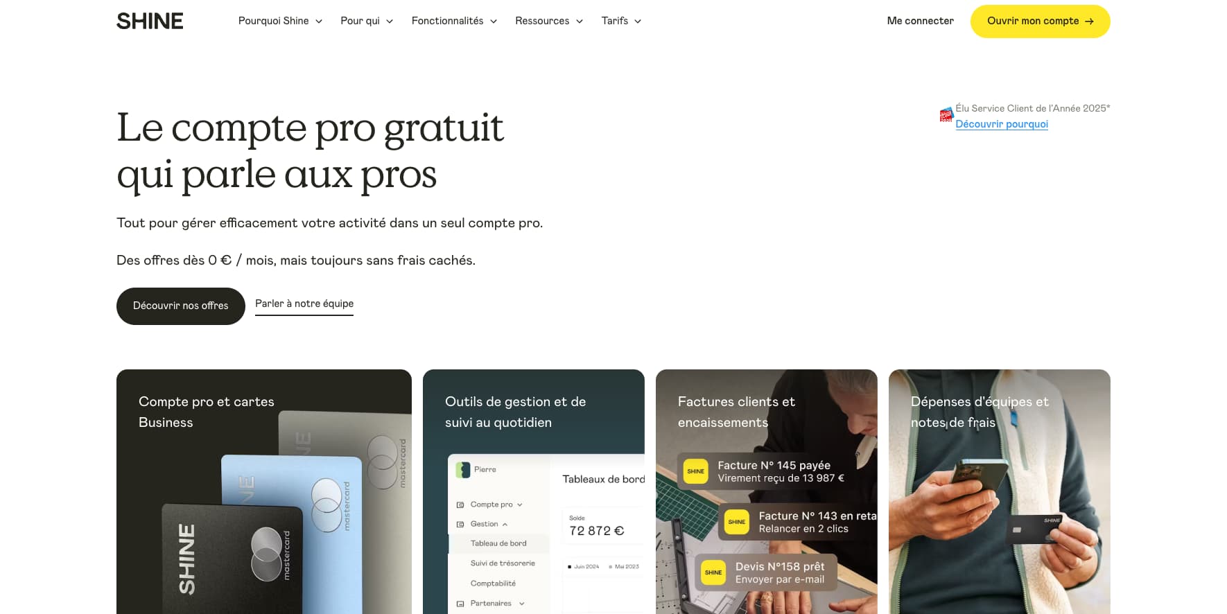 Shine Compte Pro Gratuit