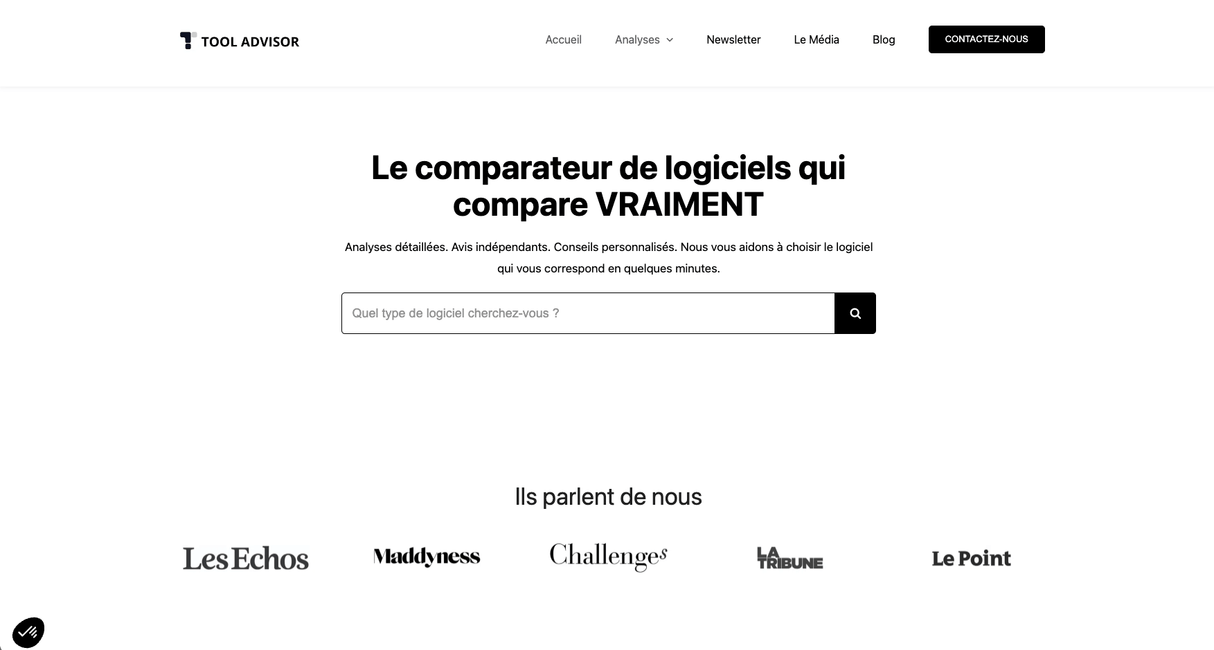 Tool Advisor comparateur de logiciels Tool Advisor comparateur de logiciels