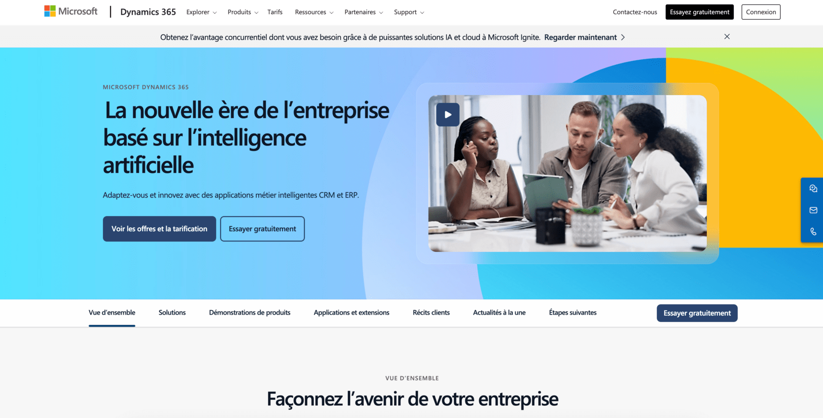 Microsoft Dynamics logiciel CRM comparateur