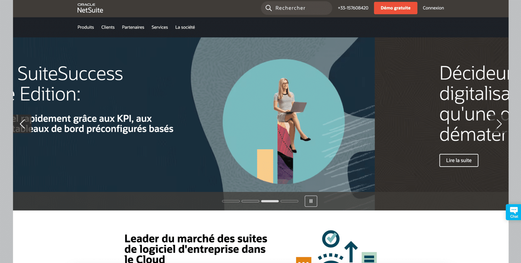 Netsuite ERP comparatif PME