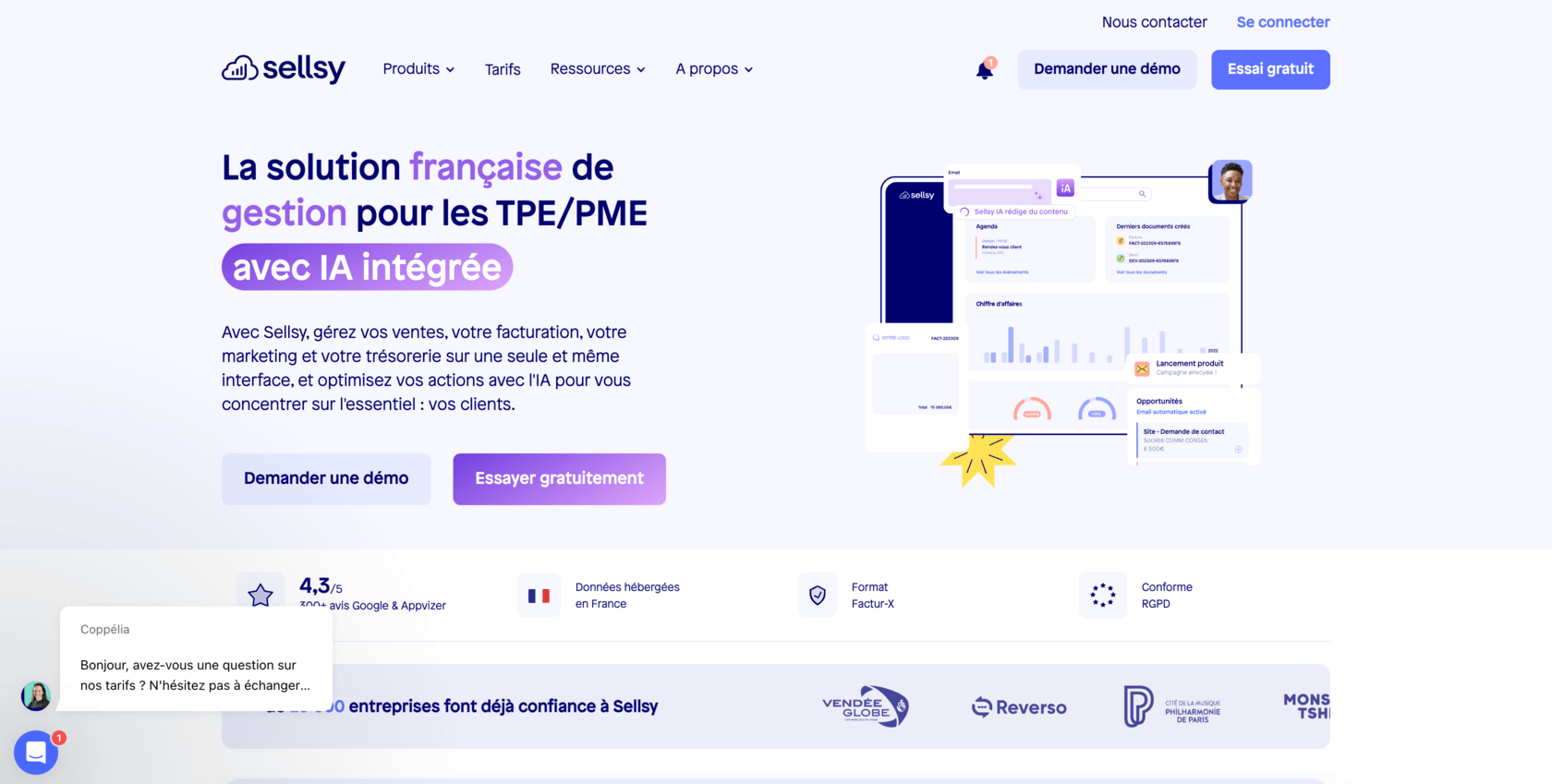 Sellsy Logiciel ERP comparatif