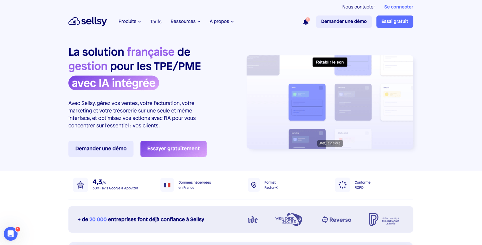 Sellsy meilleur logiciel crm francais