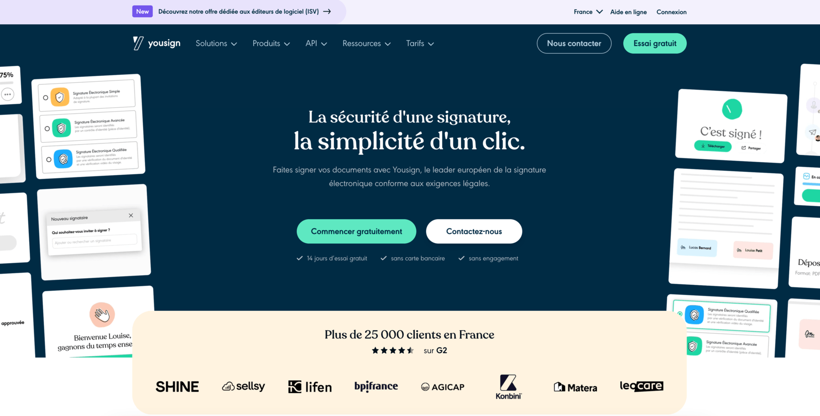 Yousign logiciel de signature electronique