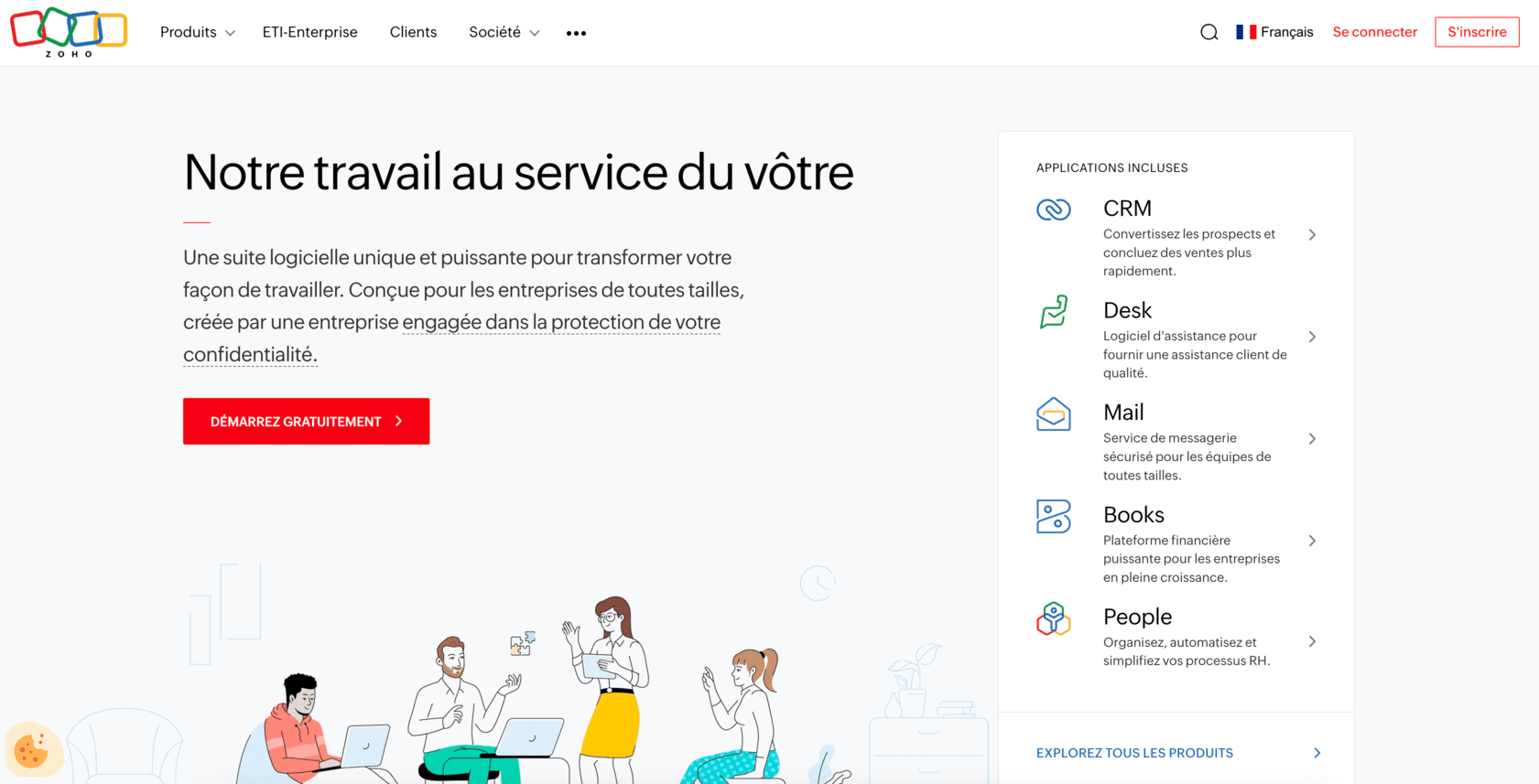 Zoho ERP comparatif