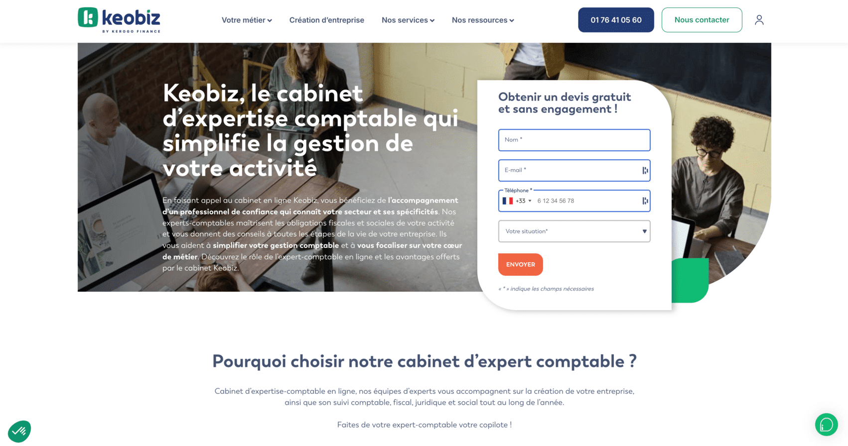 Keobiz expert comptable en ligne ostéopathe