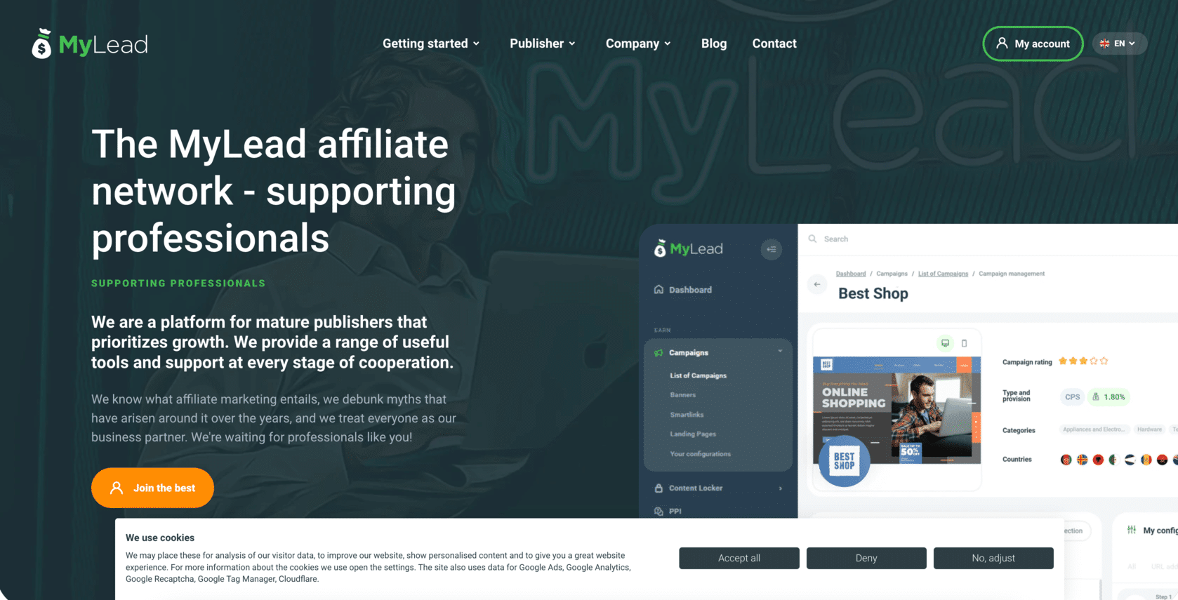 mylead plateforme affiliation,