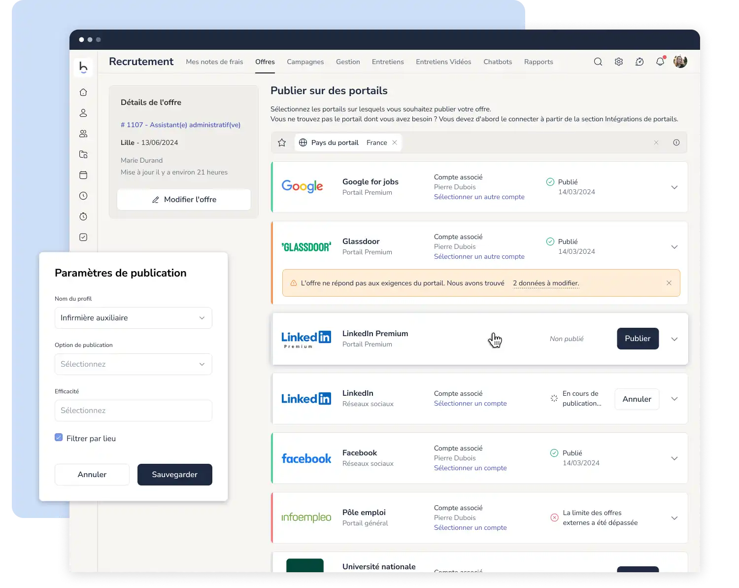 Bizneo Logiciel ATS