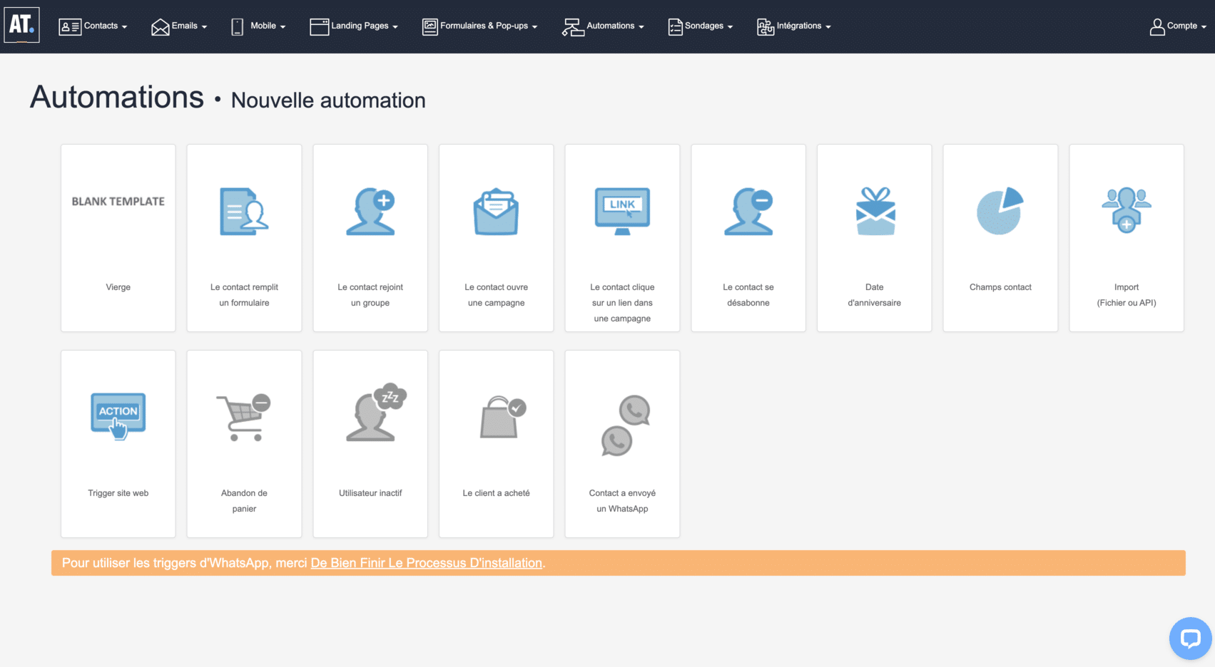 marketing automation activetrail