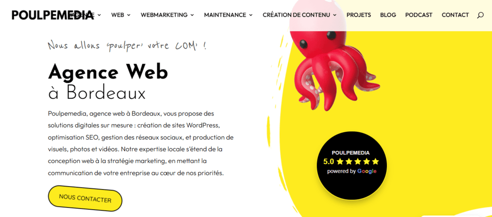 poulpe media agence web bordeaux