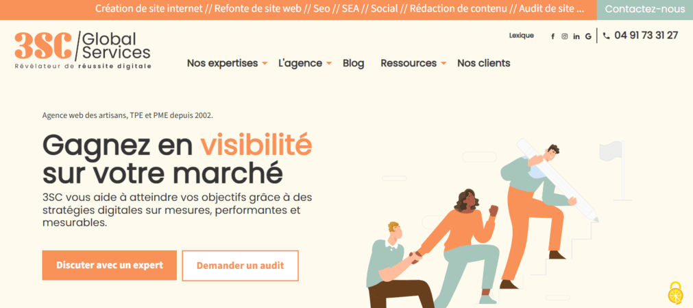 3CS agence web marseille