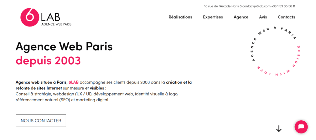 6LAB agence seo paris