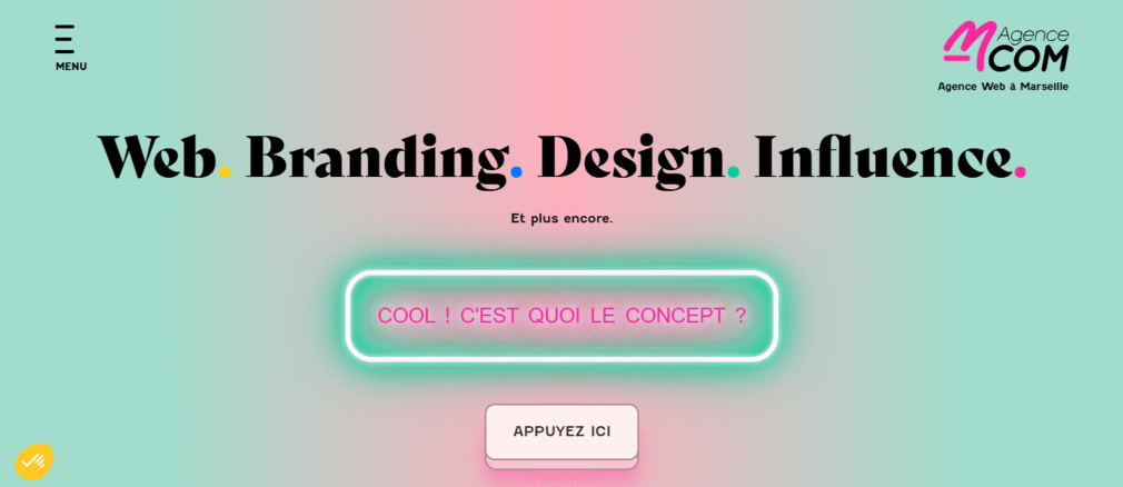 M com agence web marseille