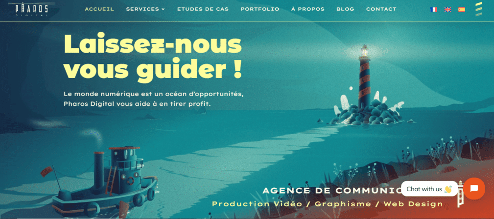 Pharos Digital agence web marseille