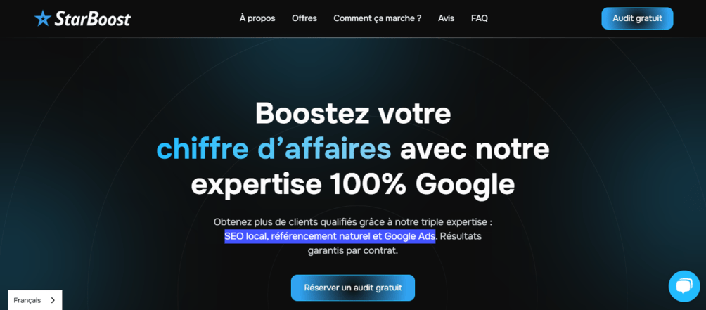 StarBoost agence seo paris