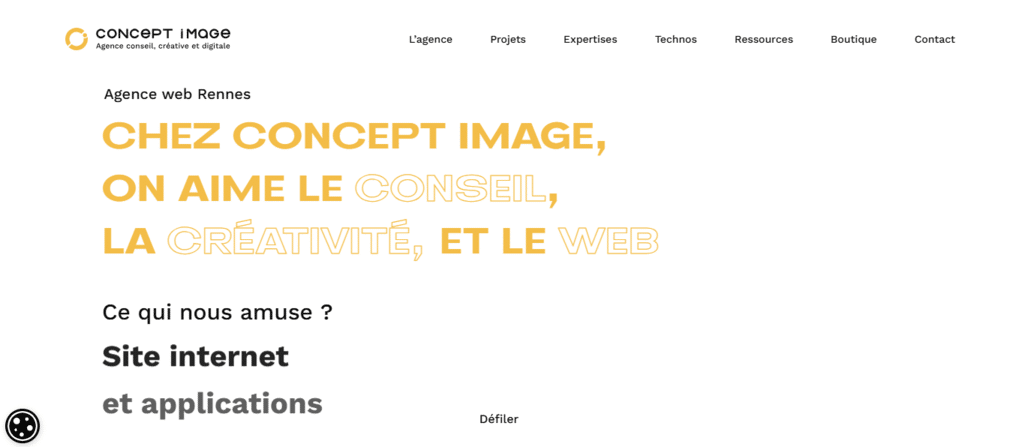 concept image agence web rennes