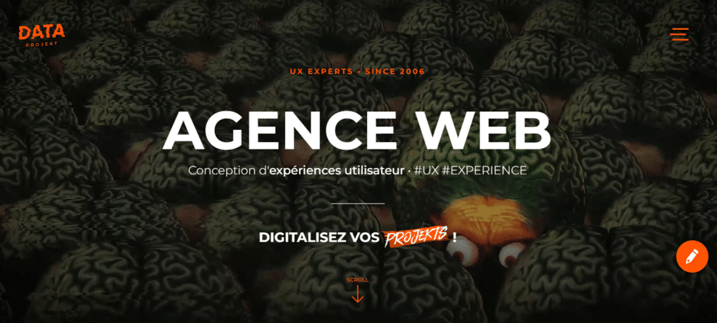 data projekt agence web strasbourg