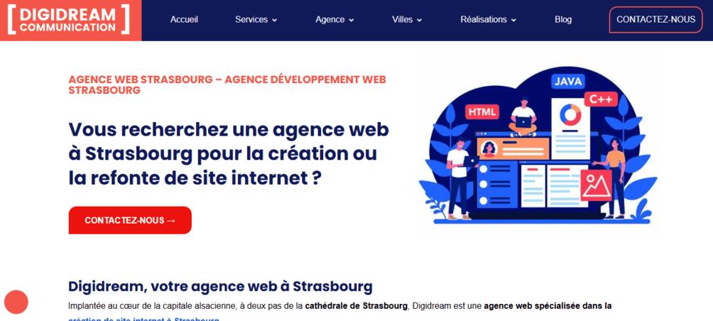 digidream agence web strasbourg