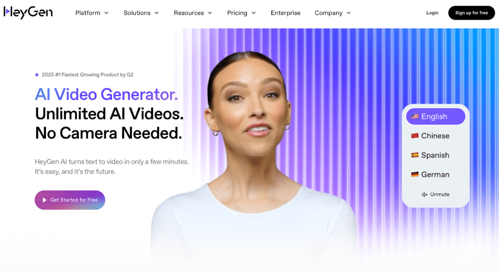 heygen voix ia generator gratuit