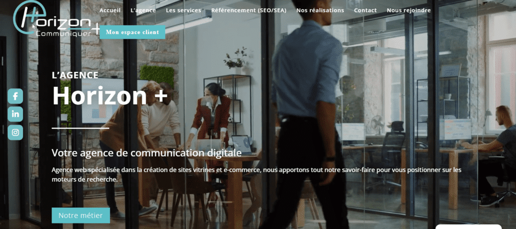 horizon plus agence web nantes