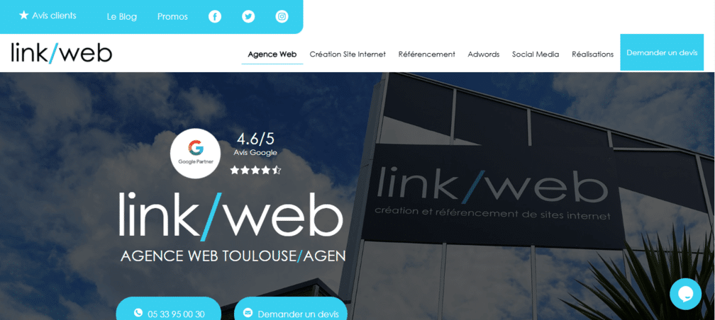 linkweb agence web toulouse