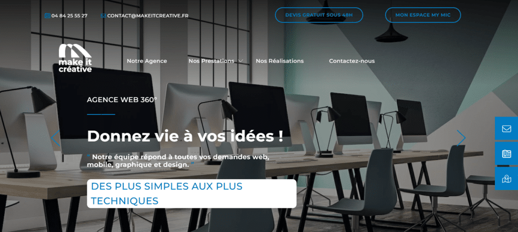 make it creative agence web marseille