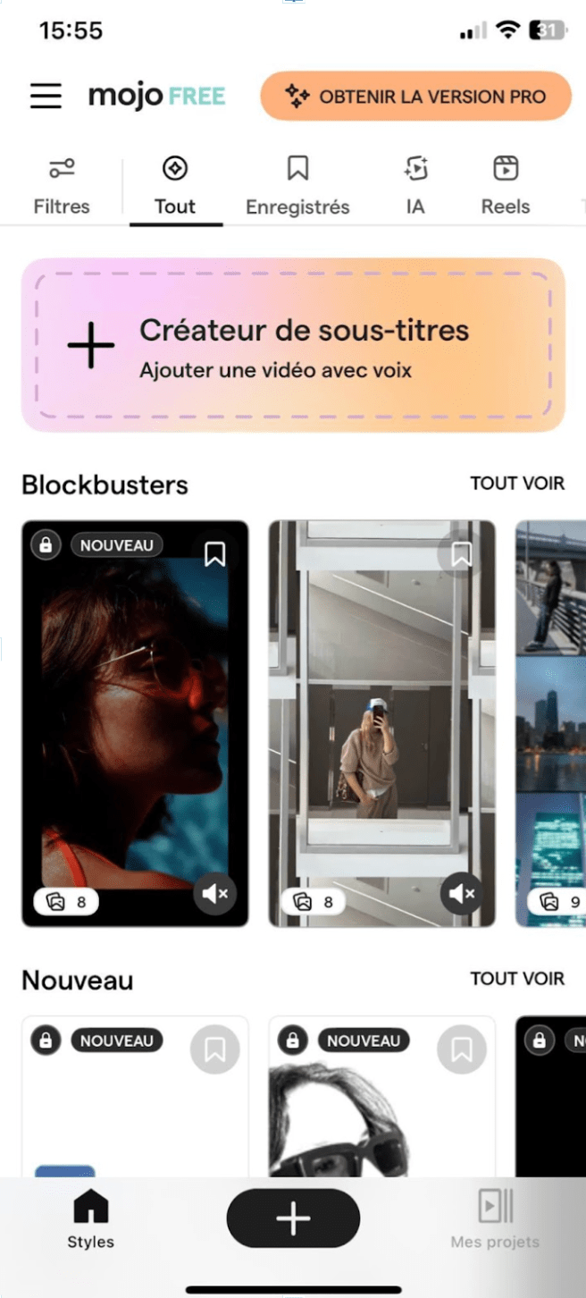 mojo app logiciel ia gratuit