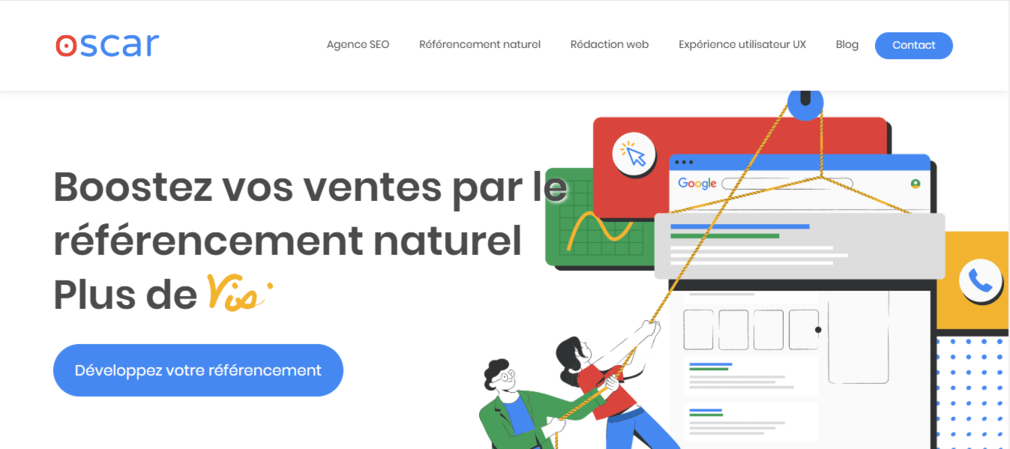 oscar referencement agence seo paris