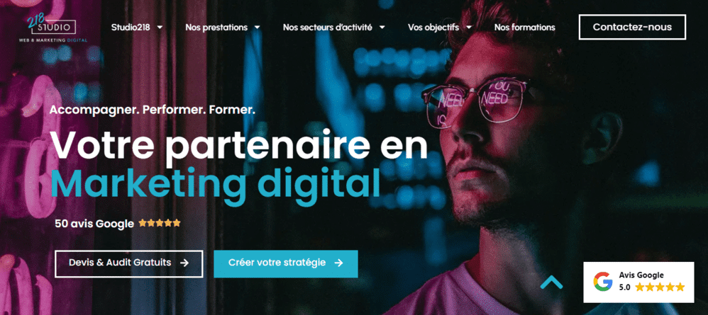 studio 218 agence web lyon