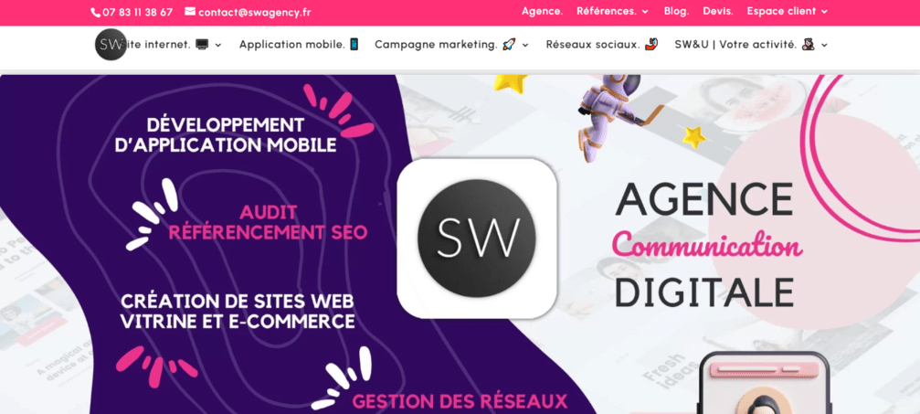 sw agency agence web lyon