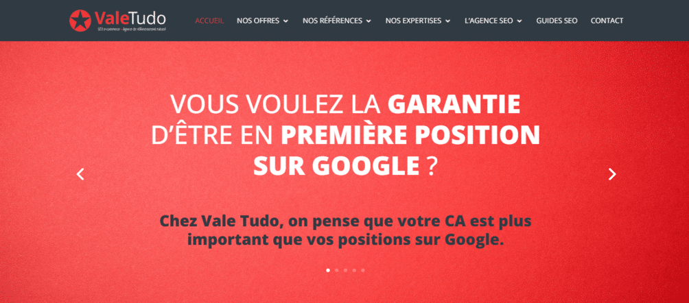 ValeTudo agence seo toulouse