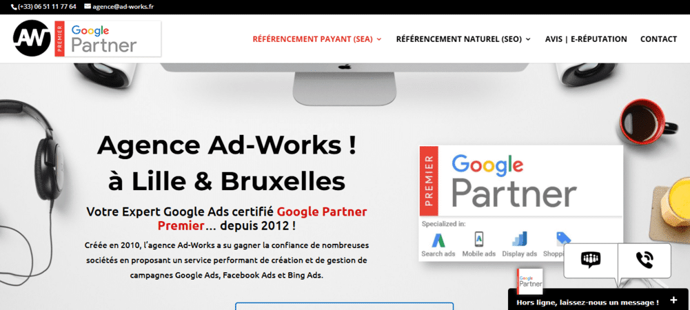 ad works agence seo lille